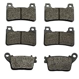 2007-2011 Honda CBR 600 RR/RRA Kevlar Carbon Front & Rear Brake Pads