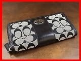 コーチ COACH ラウンドファスナー 長財布 CH44026-SBWBK [並行輸入品]