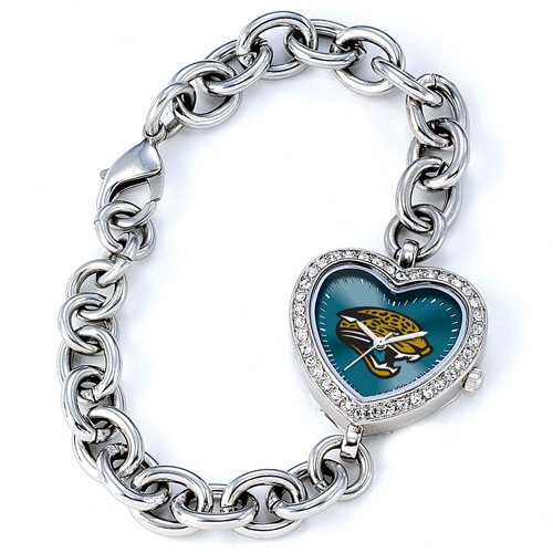 Ladies NFL Jacksonville Jaguars Heart Watch