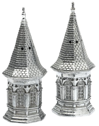 Arthur Court Kentucky Derby Spire Salt and Pepper Set
