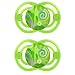 MAM Babyartikel 99953600 Perfect 6-16, Silikon-Schnuller, neutrale Farbe, Doppelpack-BPA-frei