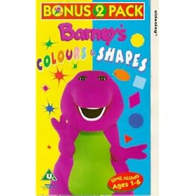 Barney - Barney's Colours And Shapes [VHS]