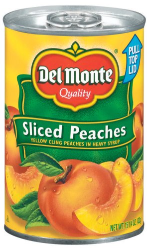 Del Monte Sliced Peaches 15.25 oz