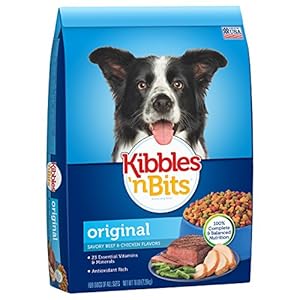 Kibbles 'n Bits Original Savory Beef & Chicken Flavors Dry Dog Food, 16-Pound