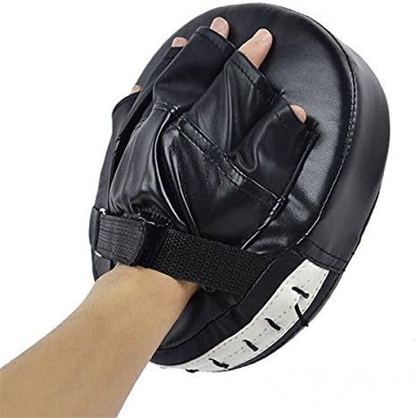Boxing Mitt Training Target Focus Punch Pads Gloves MMA Karate Combat Thai Kick