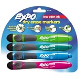 Expo Grip  Chisel 4 Pack Aqua Lime Pink Turquoise