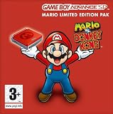 Nintendo SP Console with Mario vs Donkey Kong (GBA) Video Games