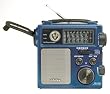 Eton - FR250 - Poste Radio Dynamo Portable Ondes Courtes - Lampe torche - Chargeur de t�l�phone portable - Sir�ne d'urgence - Bleu