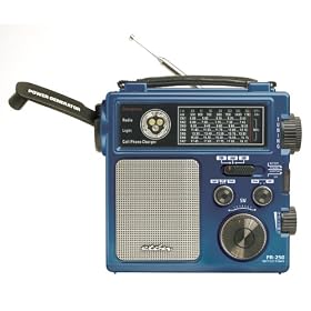 Eton FR250 Emergency Crank Radio Metallic Blue by Eton