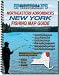 Northeastern Adirondacks New York Fishing Map Guide