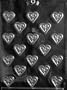 B.S. HEART WITH FLOWERS Valentine Candy Mold chocolate