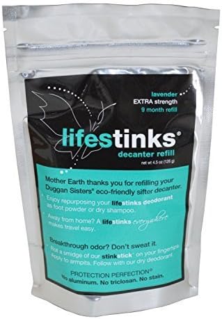 Duggan Sisters LifeStinks Regular Strength Lavender Deodorant Refill 4.5 Oz Aluminum Free by Duggan Sisters