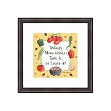 Menu Choice by L. Grayson- 16.5x16.5