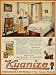 1925 Ad Furniture Kyanize Enamels Bedroom Interior Design Boston Varnish Paint - Original Print Ad