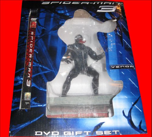  EXCLUSIVE 10" VENOM FIGURE - SPIDERMAN 3 Limited Edition DVD GIFT SET [Toy]