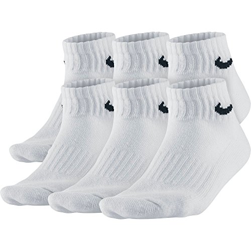 Nike 6 Pack Boys' Band Cotton Quarter Socks
