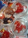 Bakugan Vestoria Dan Translucent Pyrus Apolinor, Dragonoid, Neo Dragonoid Including 3 Ability & Gate Cards