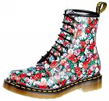 Dr Martens Womens Original 8 Eyelet 1460 Black Wild Poppy