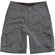 Fox Racing Slambozo Solid Cargo Men's Short Race Wear Pants w/ Free B&F Heart Sticker Bundle - Gunmetal