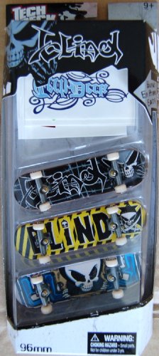 Tech Deck \"Blind\" 96mm 3pcs Collectors Set