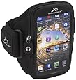 iPhone 6 armband by Armpocket&reg;. Ultra i-35 model also fits Samsung Galaxy S5, Note 3 or similar phones and cases up to 6 inches. Black, Large Strap Length.