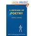 A Defense Of Poetry (Pitt Poetry Series)