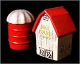 Mail Pouch Tobacco Barn & Silo Salt and Pepper