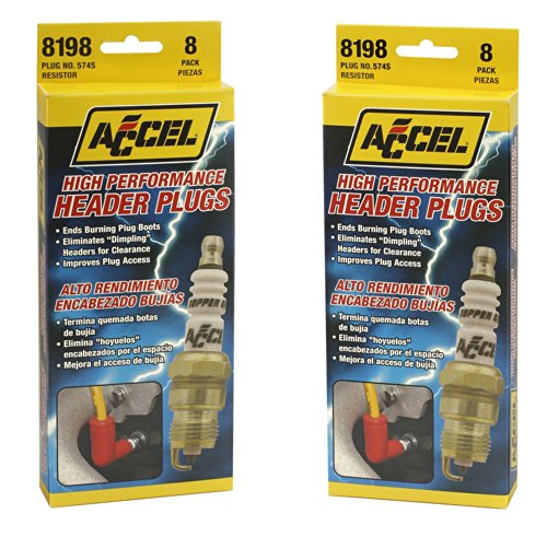 ACCEL 8198 Performance U-Groove Header Spark 