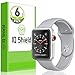 Apple Watch Screen Protector (38mm)(Apple Watch Nike+, Series 3/2/1 Compatible)[Ultimate](6-Pack), IQ Shield LiQuidSkin Full Coverage Screen Protector [HD Clear Anti-Bubble Film]