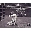 Y.A. Tittle Giants Signed HOF 71 Anguish 8x10 Photo