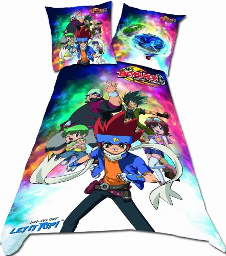 Belltex 465-BEY-DBO2(D) Bettw&auml;sche Beyblade Group 135 x 200 + 80 x 80 cm Preisvergleich