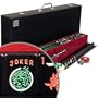 American Jet Black Tiles Mahjong 166 Set Racks