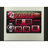 Georgia Bulldogs Scoreboard Desk & Alarm Clock
