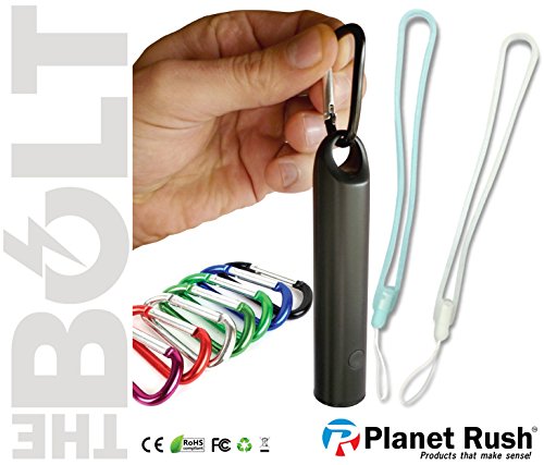 Bolt Mini+ Pocket 3 in 1 USB Power Bank Battery Charger + Flashlight + KeyChain BackPack Carabiner & Lanyard New Gen Elegant Ultra Compact Travel Design & Fast Emergency Charge (Black) Bolt Mini+ Pocket 3 in 1 USB Power Bank Battery Charger + Flashlight + KeyChain BackPack Carabiner & Lanyard New Gen Elegant Ultra Compact Travel Design & Fast Emergency Charge (Black)