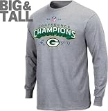 Green Bay Packers Big & Tall 2010 NFC Conference Champions Super Bowl XLV Locker Room Long Sleeve T-Shirt