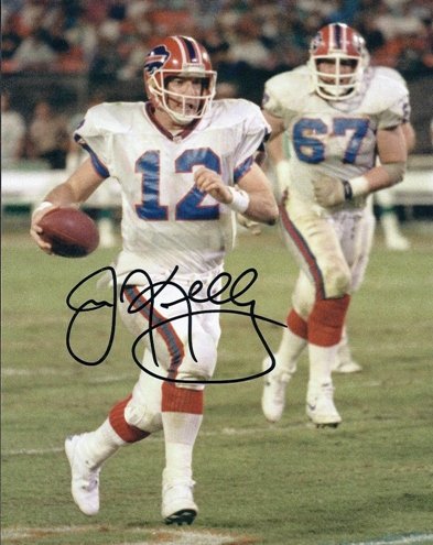Jim Kelly Autographed Buffalo Bills 8x10 Photo