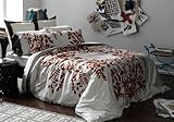 DwellStudio Hedgerow King Duvet Set, Persimmon