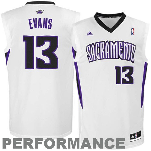 NBA adidas Tyreke Evans Sacramento Kings Revolution 30 Performance Jersey - Purple (XXX-Large)
