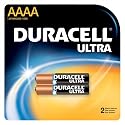 Duracell MX2500B2PK Photo Batteries, Size AAAA  (2 Batteries)