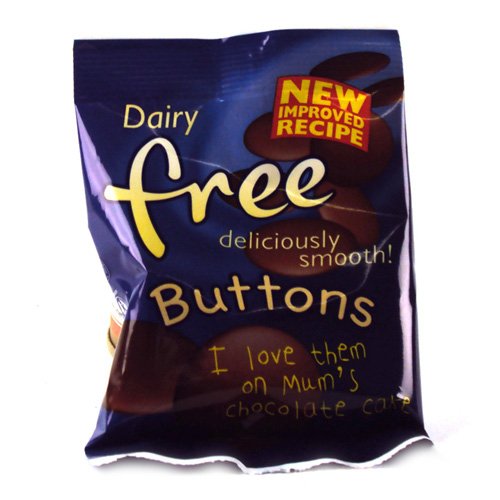 Dairy Free Chocolate Buttons 25g
