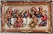 Decorative Plate - The Last Supper - 16in. - Imported