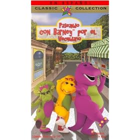 Walk Around the Block With Barney [VHS]