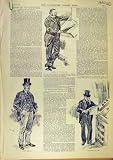 Lloyd'S Underwriters Broker Sketches Caller Waiter 1890
