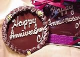 Anniversary Cake in Solid Milk Chocolate