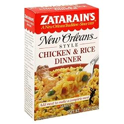 Zatarain's New Orleans Style Chicken & Rice Dinner, 7.5-Ounce Boxes (Pack of 12)