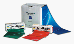 Thera-Band Exerciser Latex Band - 6 yds. (Heavy - Green)