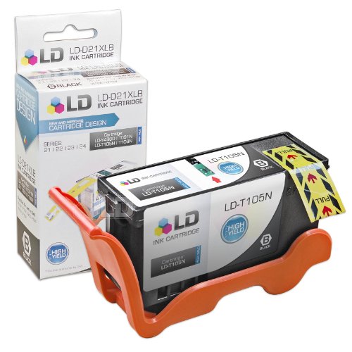 LD copy Compatible T105N  330-5258 Series 23 High Yield Black Ink Cartridge for Dell V515wB004L3WYQU 