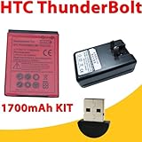 1700mAh Slim Extended-Life Battery for HTC myTouch 4G and HTC ThunderBolt ( ....