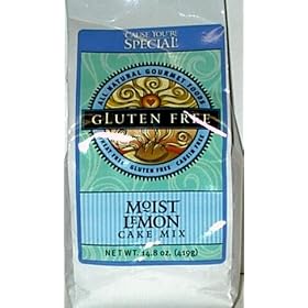 Moist Lemon Cake Mix, Gluten Free