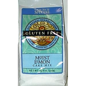Moist Lemon Cake Mix, Gluten Free by Cause You